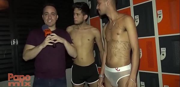  No Clube dos Pauzudos, PapoMix entrevista pornstar Renato